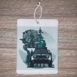 Star Wars AT-AT Jeep Renegade reusable car air freshener new